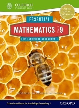 Paperback Essential Mathematics for Cambridge Secondary 1 Stage 9 Pupil Book