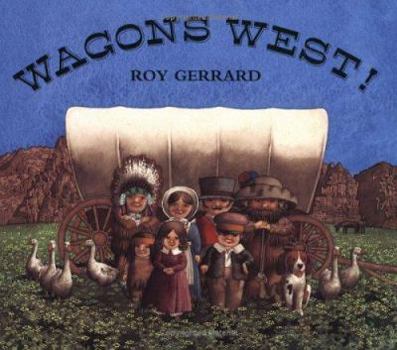 Hardcover Wagons West! Book