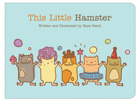 Board book This Little Hamster Book