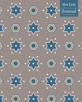 Dot Grid Journal: Notebook Planner with Polygon Themed Cover Design