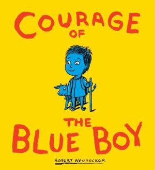 Hardcover Courage of the Blue Boy Book