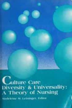 Paperback Culture Care Diversity & Universality: A Theory of Nursing Book