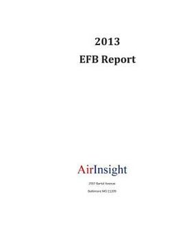 Paperback 2013 EFB Report Book