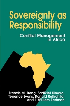 Paperback Sovereignty as Responsibility: Conflict Management in Africa Book