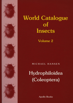Hardcover Hydrophiloidea (Coleoptera) Book