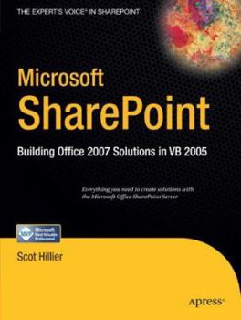 Paperback Microsoft SharePoint: Building Office 2007 Solutions in VB 2005 Book