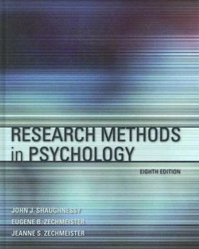 Hardcover Research Methods in Psychology Book