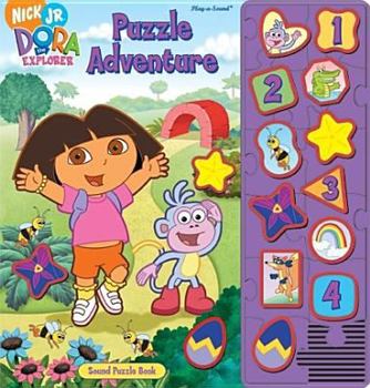Hardcover Puzzle Book Dora Book