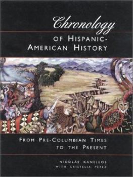 Hardcover Chronology of Hispanic American History 1 Book