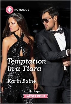 Mass Market Paperback Temptation in a Tiara [Large Print] Book