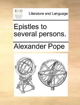 Paperback Epistles to Several Persons. Book