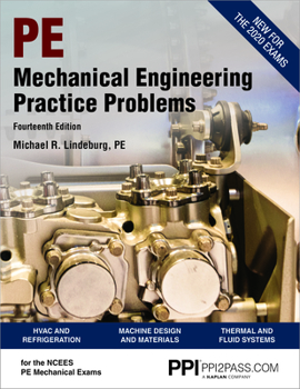Paperback Ppi Mechanical Engineering Practice Problems, 14th Edition - Comprehensive Practice Guide for the Ncees Pe Mechanical Exam Book
