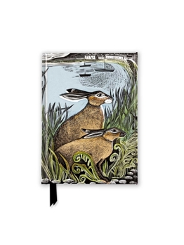 Misc. Angela Harding: Rathlin Hares (Foiled Pocket Journal) Book