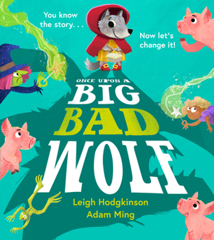 Paperback Once Upon Big Bad Wolf PB Book