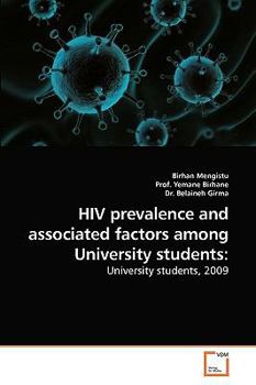 Paperback HIV prevalence and associated factors among University students Book