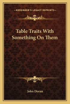 Paperback Table Traits With Something On Them Book