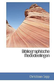 Hardcover Bibliographische Mededeelingen Book