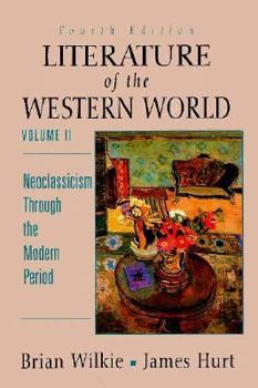 Paperback Literature of the Western World: Neoclassicism Through the Modern Period Book