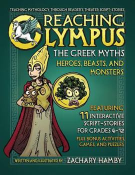 Paperback Reaching Olympus, the Greek Myths: Heroes Beasts and Monsters Book