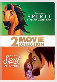 DVD Spirit Untamed / Spirit: Stallion of the Cimarron Book