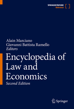 Hardcover Encyclopedia of Law and Economics Book