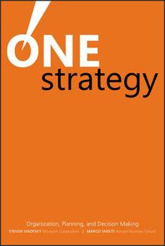 Hardcover One Strategy: Organization, Planning, and Decision Making Book