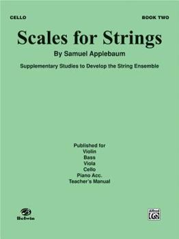 Paperback Scales for Strings, Book II Cello Book