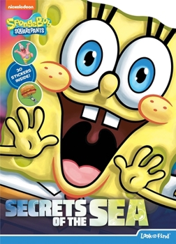 Paperback Nickelodeon Spongebob Squarepants: Secrets of the Sea Look and Find Book