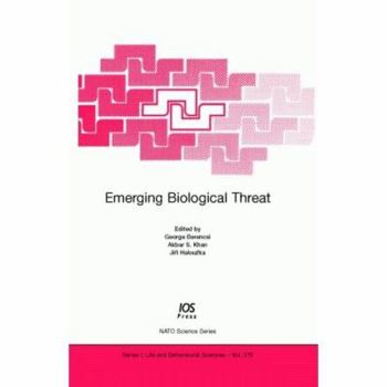 Hardcover Emerging Biological Threat (NATO Science Series) Book