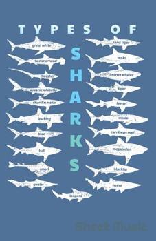 Paperback Types of Sharks Sheet Music Book
