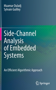 Hardcover Side-Channel Analysis of Embedded Systems: An Efficient Algorithmic Approach Book