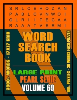 Paperback Word Search Book: Selected Words, Large Print, Adults, High Definition [Large Print] Book
