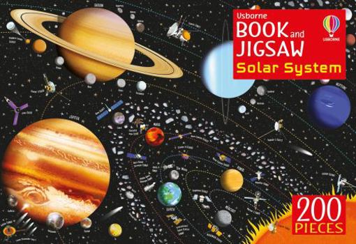 Book and Jigsaw: Solar System - Book  of the Usborne Book and Jigsaw