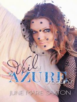 Paperback Veil of Azure Sequins Book