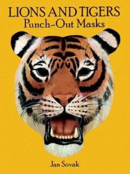 Paperback Lions and Tigers Punch-Out Masks Book