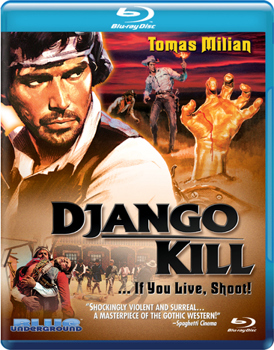 Blu-ray Django, Kill... If You Live, Shoot! Book