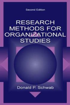 Hardcover Research Methods for Organizational Studies Book