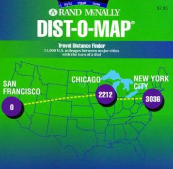 Paperback Rand McNally Dist-O-Map: Travel Distance Finder Book