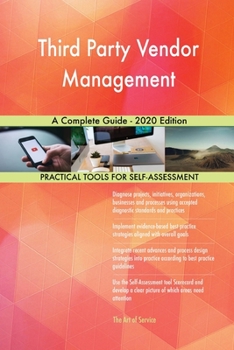 Paperback Third Party Vendor Management A Complete Guide - 2020 Edition Book