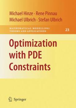 Hardcover Optimization with Pde Constraints Book