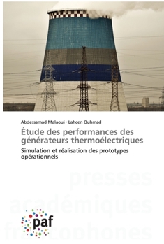 Étude des performances des générateurs thermoélectriques