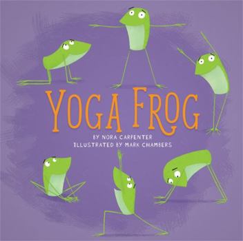 Hardcover Yoga Frog Book