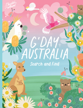 Hardcover G'Day Australia: Search and Find Book