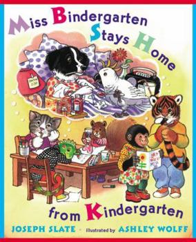 Hardcover Miss Bindergarten Stays Home from Kindergarten Book