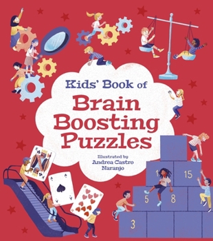 Paperback Kids' Book of Brain Boosting Puzzles Book