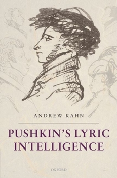 Hardcover Pushkin's Lyric Intelligence Book