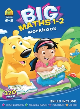 Paperback Big Math 1-2 Workbook (Ages 6-8) Book