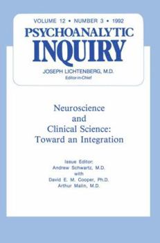 Hardcover Neuroscience: Psychoanalytic Inquiry, 12.3 Book