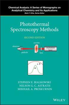 Hardcover Photothermal Spectroscopy Methods Book