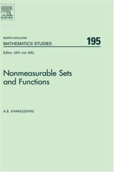 Hardcover Nonmeasurable Sets and Functions: Volume 195 Book